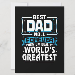 Der größte Vater der Welt für Männer11 Karte