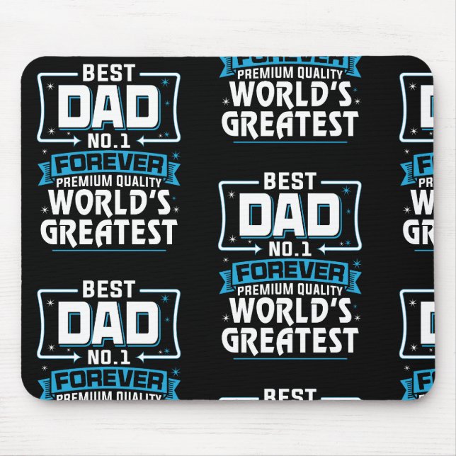 Der größte Vater der Welt für Männer11 Mousepad (Vorne)