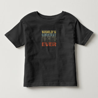 Der größte Vater der Welt je ein Geschenk für Vate Kleinkind T-shirt