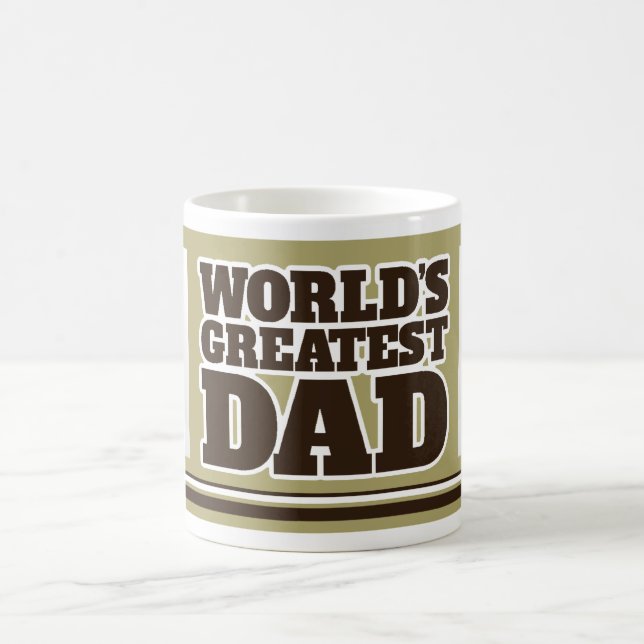Der größte Vater der Welt zwei Fotos Weiche grüne  Kaffeetasse (Mittel)