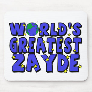 Der größte Zayde der Welt Mousepad
