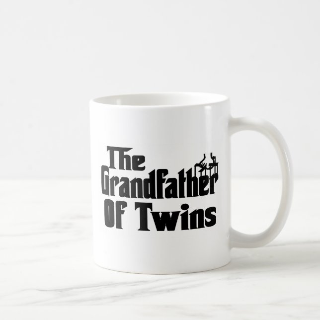 Der GROSSVATER DER ZWILLINGE Kaffeetasse (Rechts)