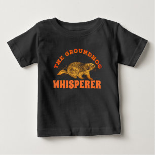Der Groundhog Whisperer - Groundhog Day Baby T-shirt