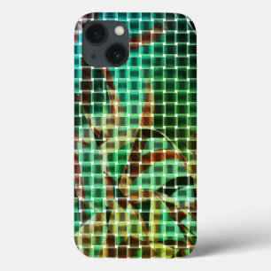 Der grün-braune Korbweisstil ähnelt trockenem Stro Case-Mate iPhone Hülle