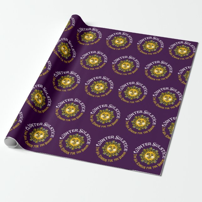 Der Grund für die Jahreszeit - Wrapping Paper Geschenkpapier (Ungerollt)