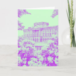 Der Grund von Pemberley - geklappte Dankeschön-Kar Dankeskarte