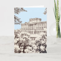 Der Grund von Pemberley - geklappte Dankeschön-Kar