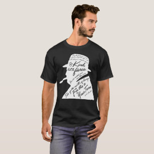 Der grundlegende dunkle T - Shirt Churchill Männe