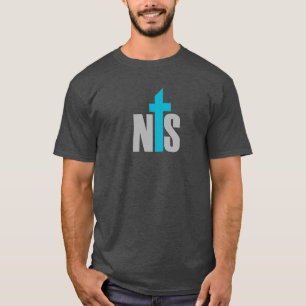 Der grundlegende dunkle T - Shirt NTS-Männer