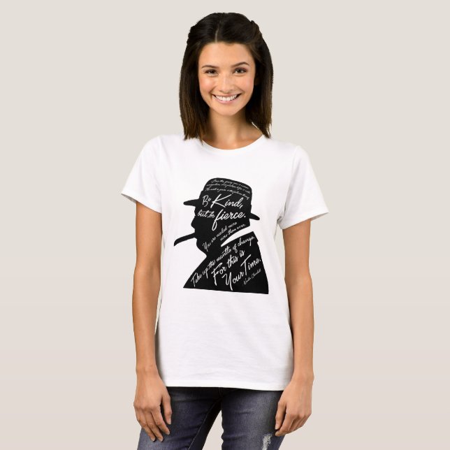 Der grundlegende T - Shirt Churchill Frauen (Vorne ganz)