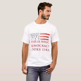Der grundlegende T - Shirt der Demokratie-Männer