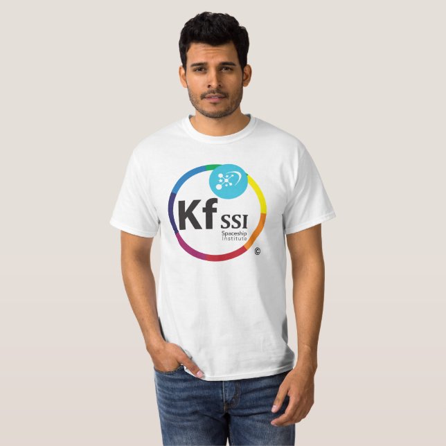 Der grundlegende T - Shirt der Männer mit KFSSI (Vorne ganz)