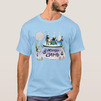 Der grundlegende T - Shirt-klares lt Blue RushCamp T-Shirt