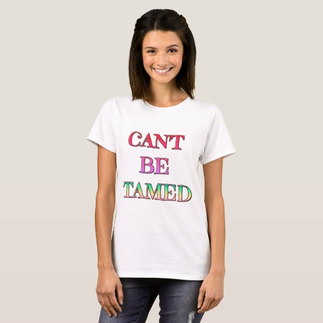 Der grundlegende T - Shirt von Frauen kann nicht g (Vorne ganz)