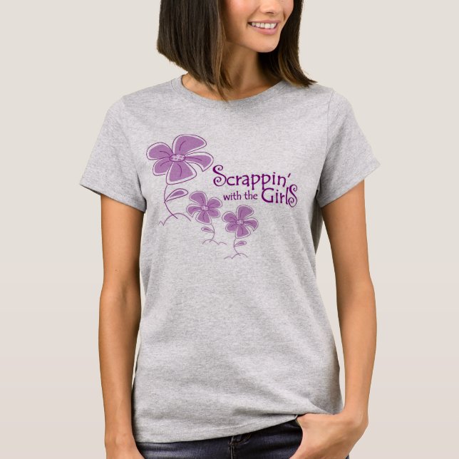 Der grundlegende T - Shirt w/logo der Frauen (Vorderseite)