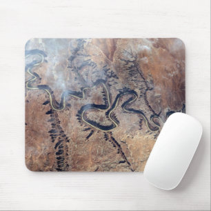 Der grüne Fluss mit seinen Nebenschluchten in Utah Mousepad