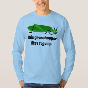 Der grüne Grasshopper T-Shirt