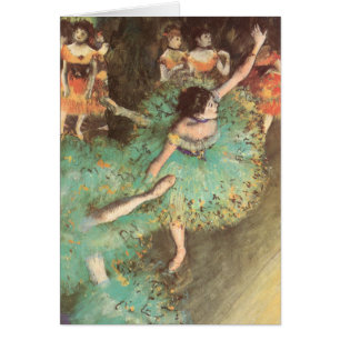 Der Grüne Tänzer von Edgar Degas, Vintage Ballet