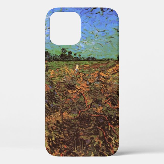 Der grüne Weinberg von Vincent van Gogh Case-Mate iPhone Hülle (Rückseite)