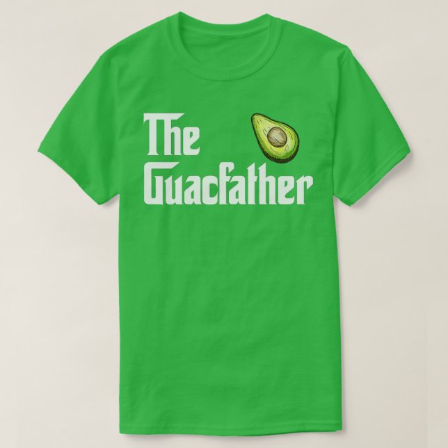 Der Guacamole-Vater Funny Avocado Lover-Geschenk T-Shirt (Design vorne)