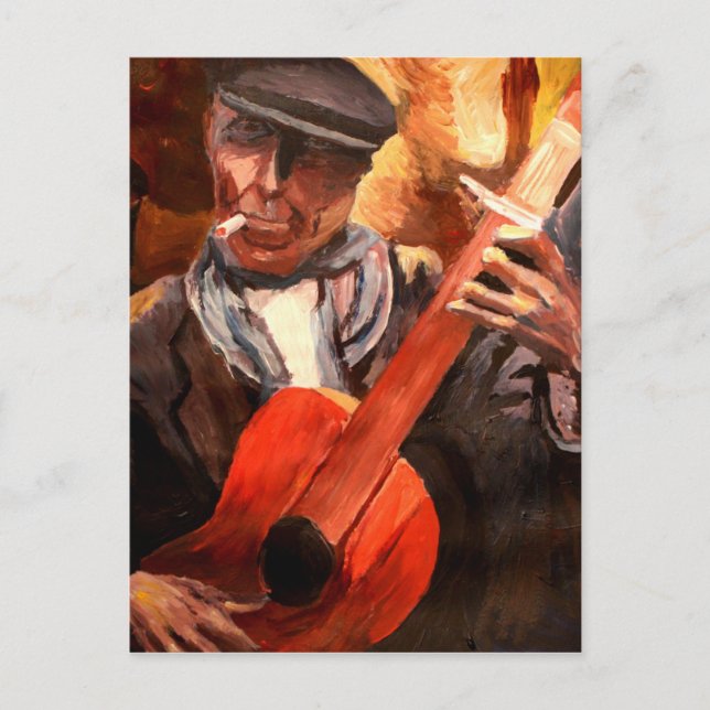 Der Guitarrero Postkarte (Vorderseite)