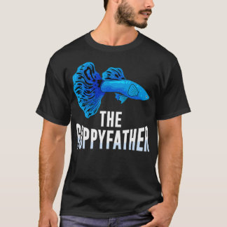 Der Guppyvater Guppy Fish Eigentümer Aquarium Aqua T-Shirt