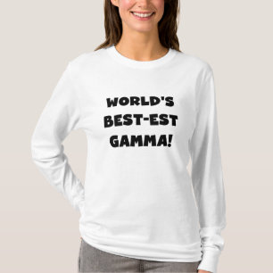 Der Gut-est-Gamma der Welt Schwarzweiss T-Shirt