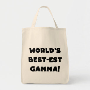 Der Gut-est-Gamma der Welt Schwarzweiss Tragetasche