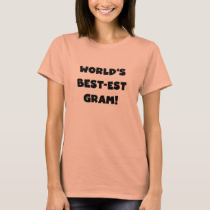 Der Gut-est-Gramm-Schwarz-Text-T-Shirts und T-Shirt