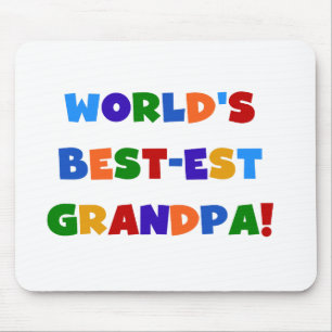 Der Gut-est-Großvater-helle Farbgeschenke der Welt Mousepad