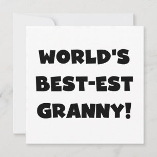 Der Gut-est-Oma-Schwarz-Text-T-Shirts Geschenke