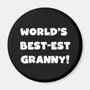 Der Gut-est-Oma-weiße Text-T-Shirts Geschenke der  Magnet