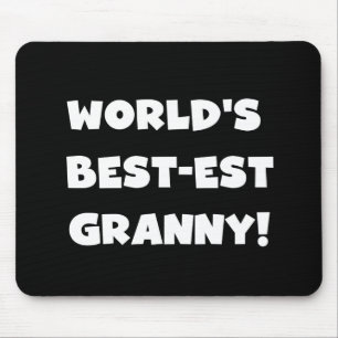 Der Gut-est-Oma-weiße Text-T-Shirts Geschenke der  Mousepad