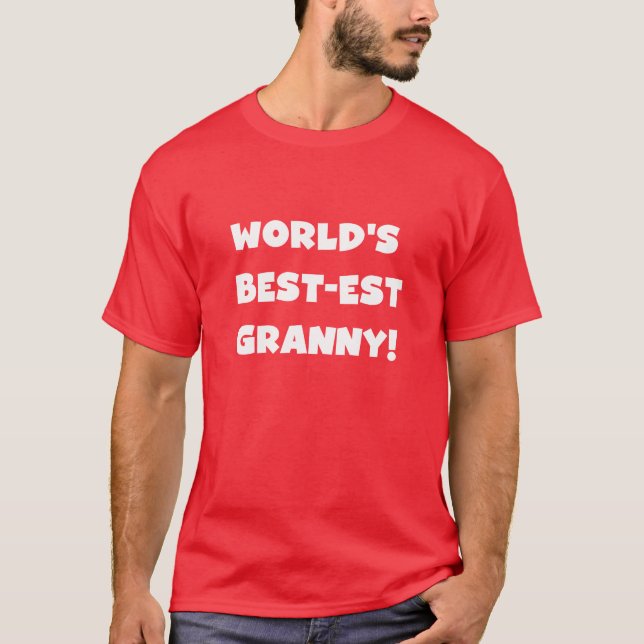 Der Gut-est-Oma-weiße Text-T-Shirts Geschenke der T-Shirt (Vorderseite)