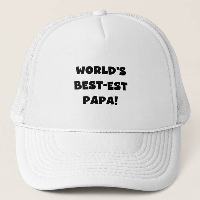 Der Gut-est-Papa-T-Shirts und Geschenke der Truckerkappe (Vorderseite)