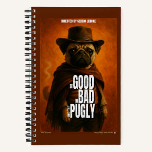 Der Gute, der Schlechte & der Pugly-Filmparodie Notizbuch