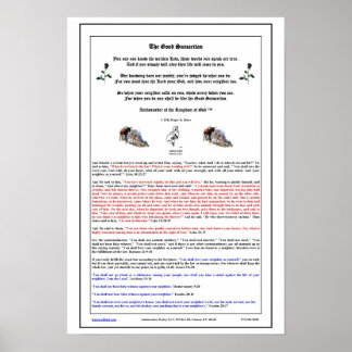 Der gute Samariter Poster