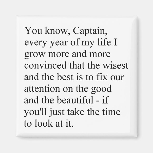 Der gute und der schöne Magnet (Vorne)