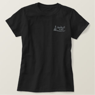 Der gute Wille zu allen Besticktes T-Shirt