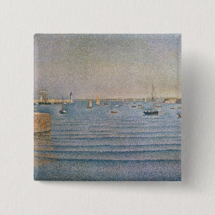 Der Hafen bei Portrieux, 1888 Button