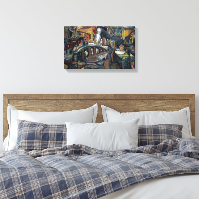 Der Hafen Leinwanddruck (Insitu (Schlafzimmer))
