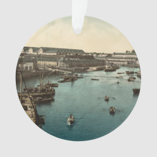 Der Hafen Militaire II, Brest, Frankreich Ornament