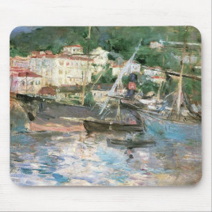 Der Hafen, Nizza von Berthe Morisot, Vintage Fine Mousepad