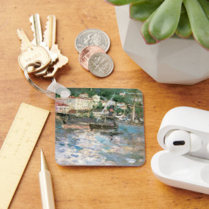 Der Hafen, Nizza von Berthe Morisot, Vintage Fine Schlüsselanhänger