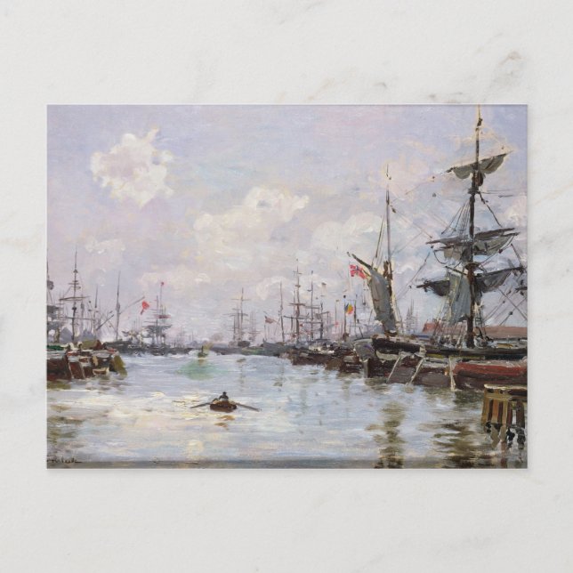 Der Hafen Postkarte (Vorderseite)