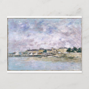 Der Hafen Trouville von Eugene Boudin Postkarte