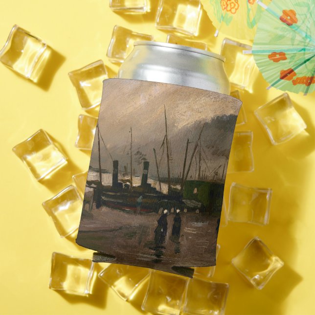 Der Hafen von Amsterdam von Vincent Gogh Dosenkühler (In Situ Sommer)