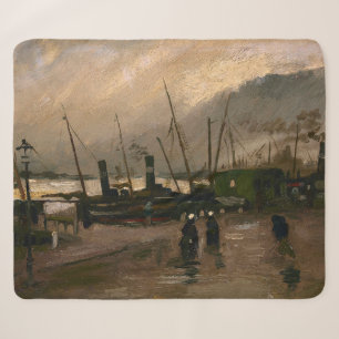 Der Hafen von Amsterdam von Vincent Gogh Sherpadecke