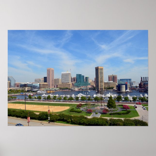 Der Hafen von Baltimore Poster (Vorne)