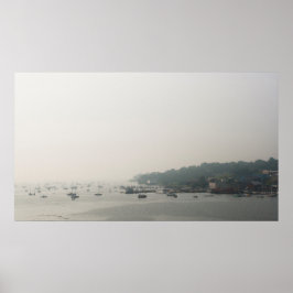 Der Hafen von Belfast, Maine Poster